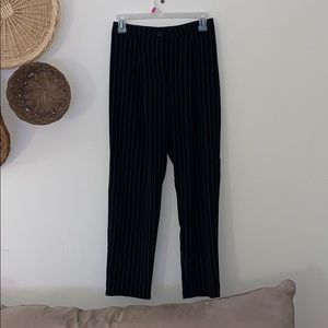 High waisted trousers